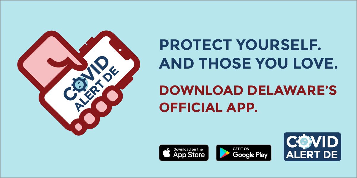 Delaware Covid Alert DE app for smartphones